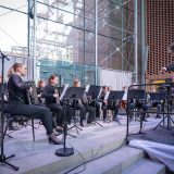 Juhliva Sibelius-opiston harmonikkaorkesteri esiintyy yhteissoittokonsertissa