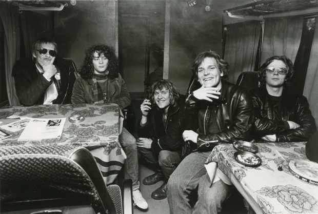 Vuonna 1979 otetussa kuvassa Eput eli Martti Syrjä, Juha Torvinen, Pantse Syrjä, Mikko Saarela ja Aku Syrjä.