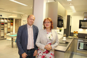Juha ja Anja Säe ovat Hämeenlinnan Noblessan yrittäjät.